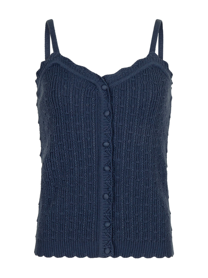 Top knitted kathleen navy