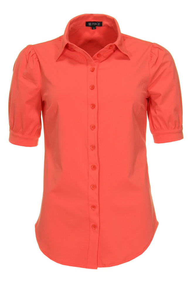 Travel blouse coral 202270