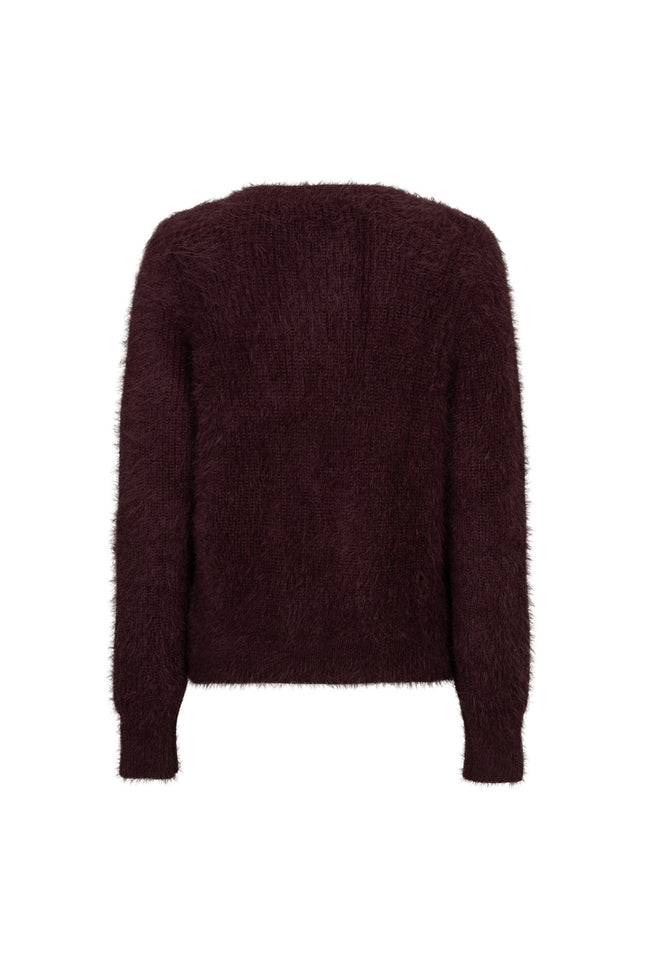 Vest Fuzzy Burgundy SRB5115