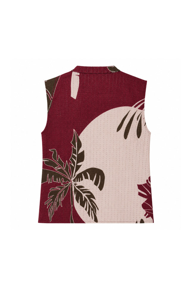 Blouse Blad Print Port 127678