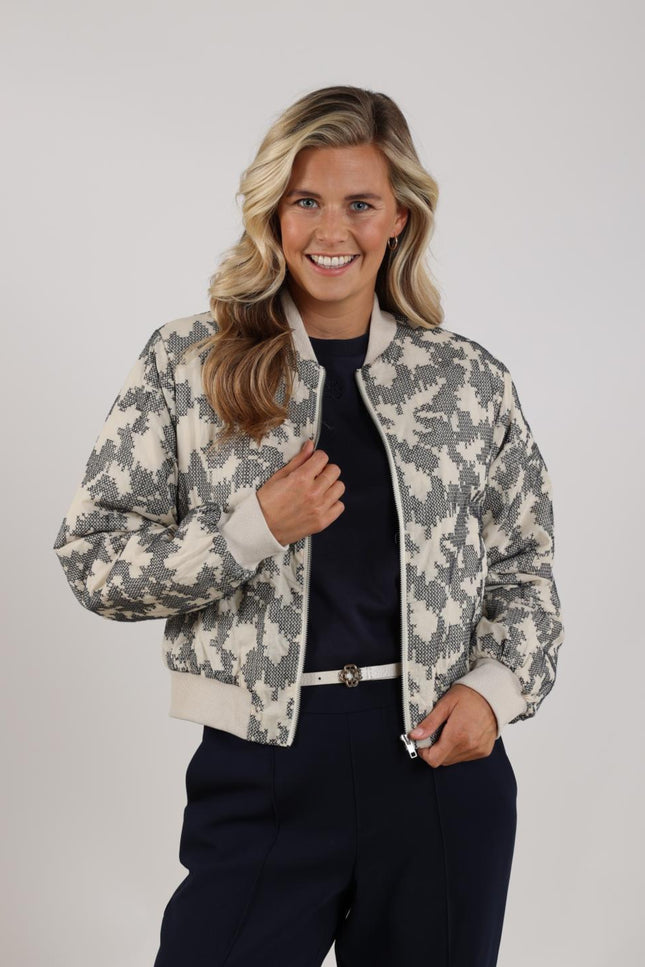 Jacket Charlie Cross Sand Navy NKS13107