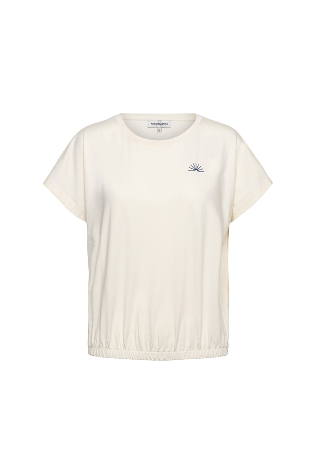 &Co woman Top Tosca Vanilla Ink TS150 Stretchshop.nl