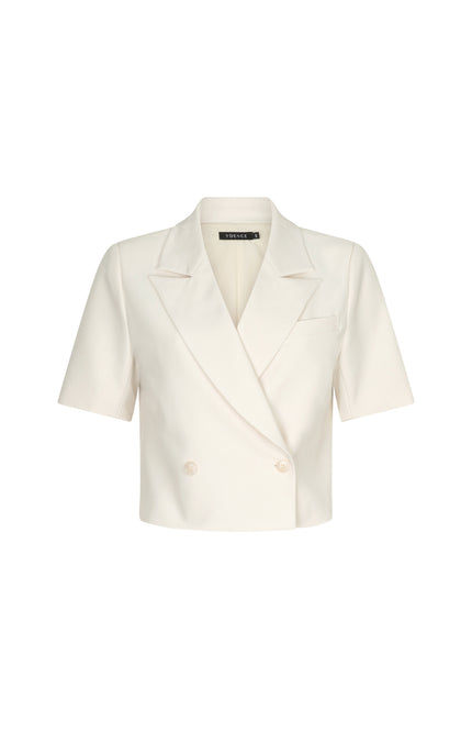 Ydence Blazer Zella Ecru Stretchshop.nl