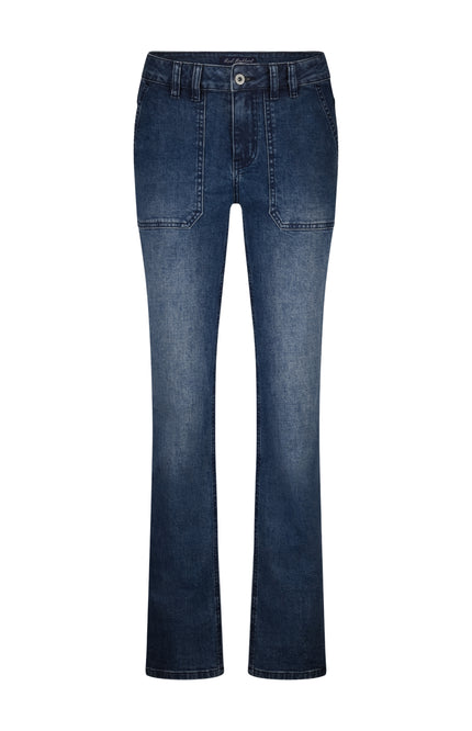 Broek Jana Denim Dark Stone Used SRB4622