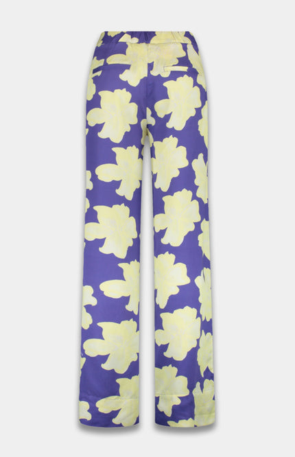 Broek Holly Bold Flower Lemonade AW25C103