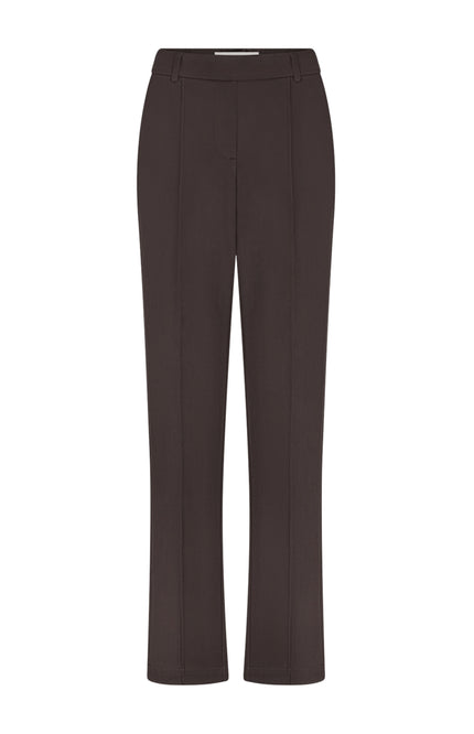 Broek Jill Scuba Dark Chocolate NKS09008