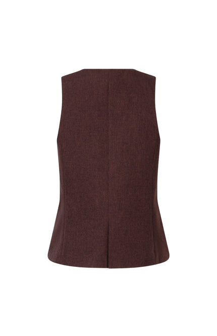 Gilet Mellie Brown