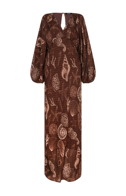 Jurk Danoli Shell Marrón