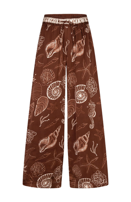 Broek Piero Shell Marrón