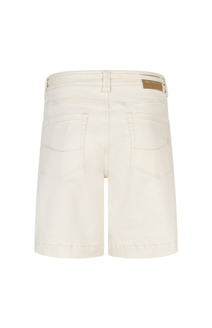 Red Button Short Colette Belt Ecru SRB4946 Stretchshop.nl