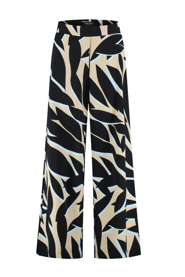 Lady Day Travel Broek Mille Leya Print L14-380-3334 Stretchshop.nl