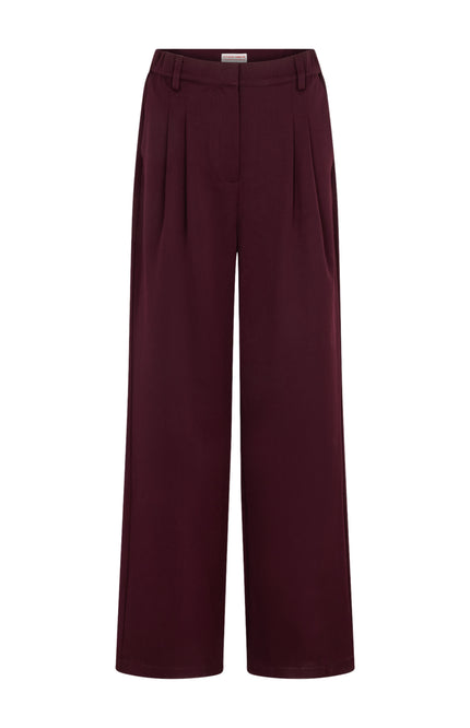 Broek Jackie Bordeaux