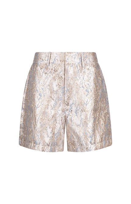 Nukus Short Dagmar Gold Cloudy NKS09047 Stretchshop.nl