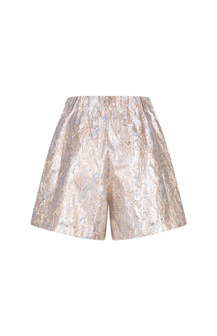 Nukus Short Dagmar Gold Cloudy NKS09047 Stretchshop.nl
