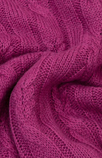 Top Colette Knitted Pink Purple