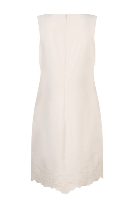 Jurk Sleeveless Flower Natural SP26.05010