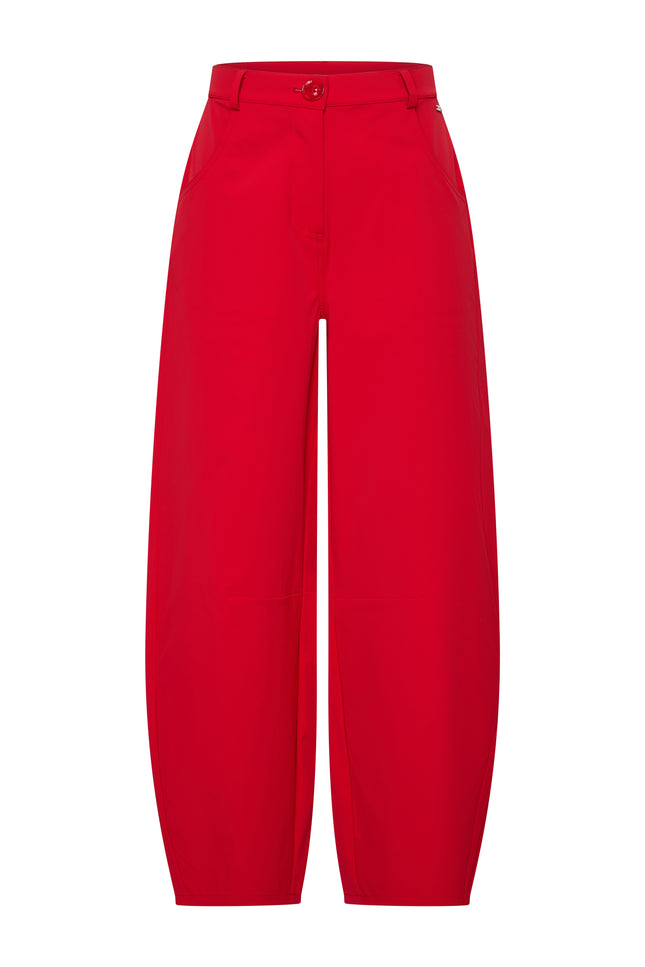 Mi Piace Heavy Travel Broek Balloon Red 202798 Stretchshop.nl