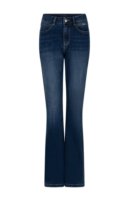Broek Brielle Denim Dark Stone Used SRB5110 L33