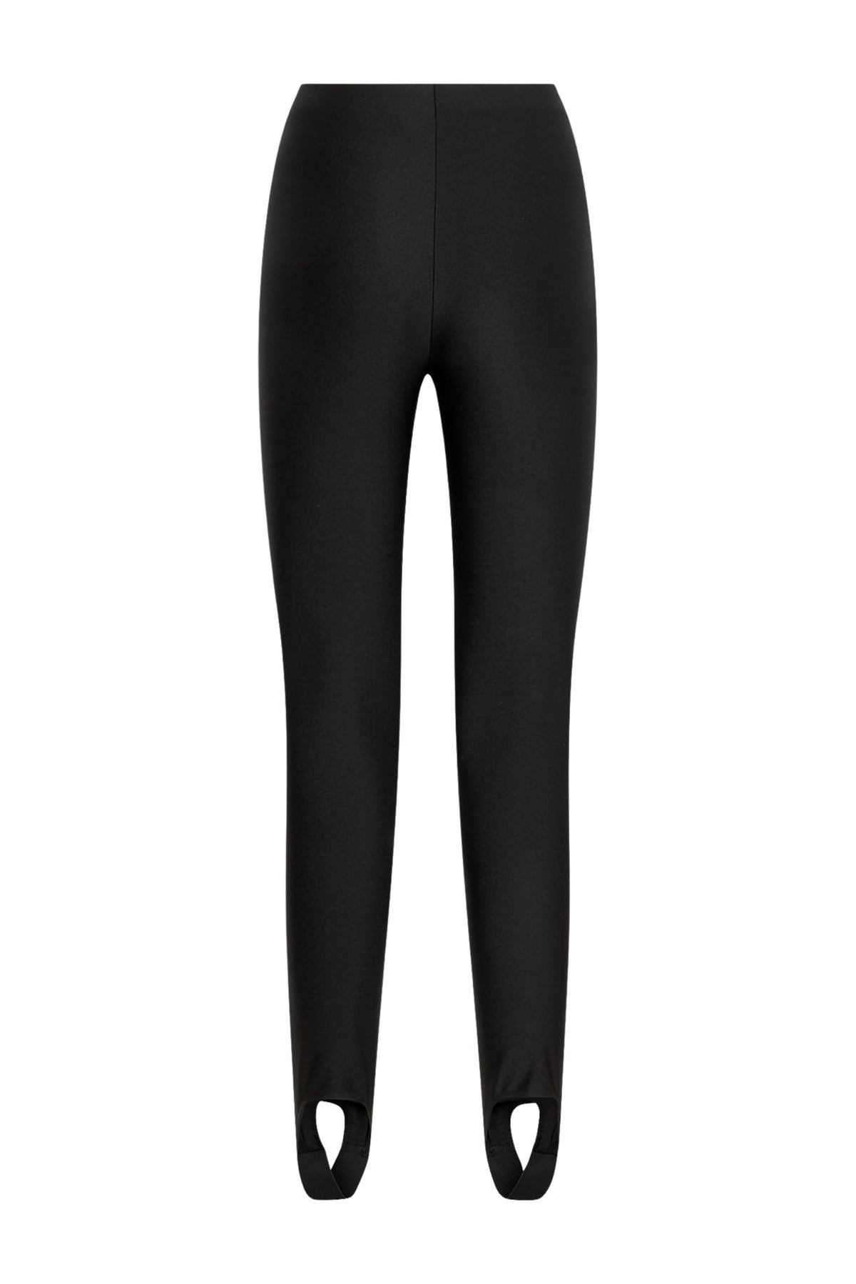 Zwarte legging Lis van Studio Amaya, strak en comfortabel, zichtbaar op de afbeelding.