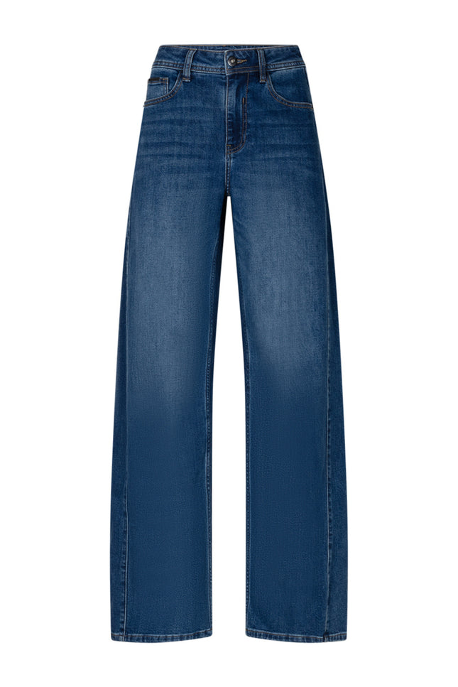 Broek Claudette Slanted Seams Dark Stone Used SRB5102 L31