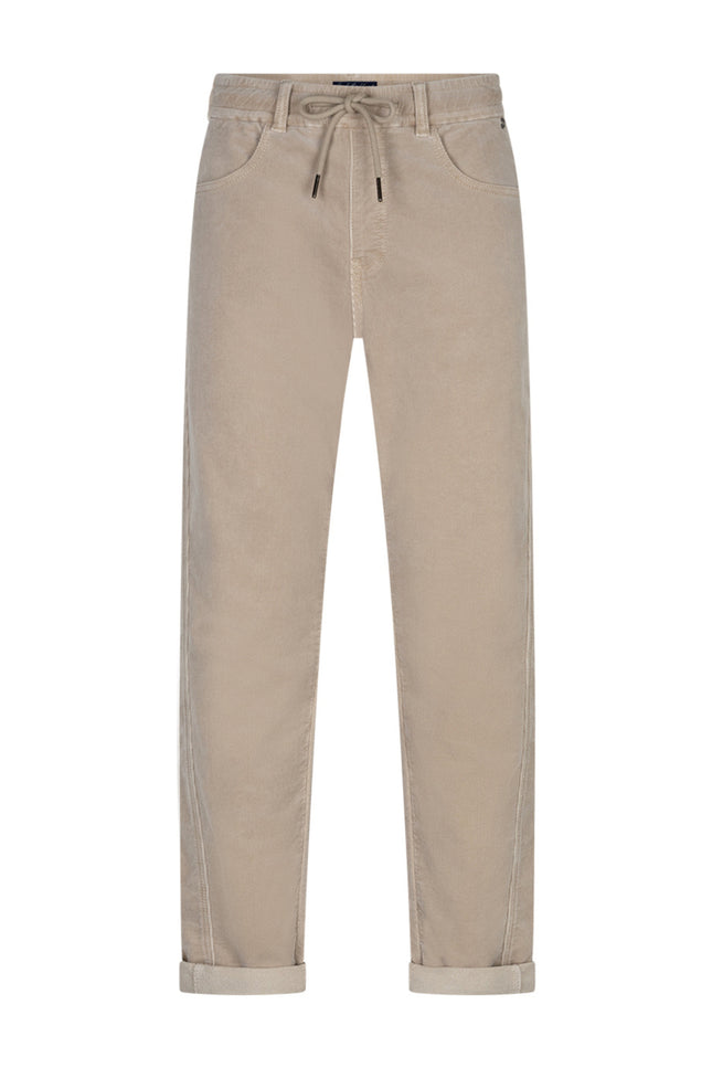 Broek Kay Cord Jog Stone SRB5100 L31
