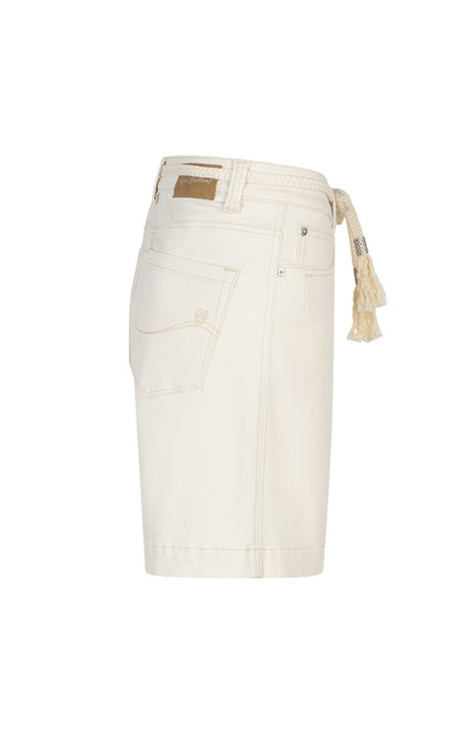 Red Button Short Colette Belt Ecru SRB4946 Stretchshop.nl