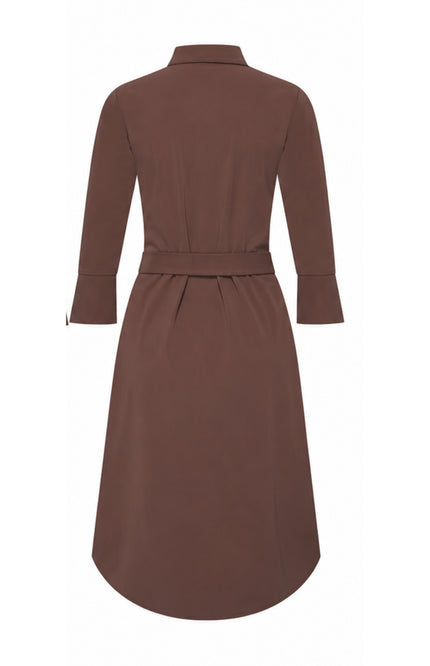 Travel Jurk Bow Mahogany 202708