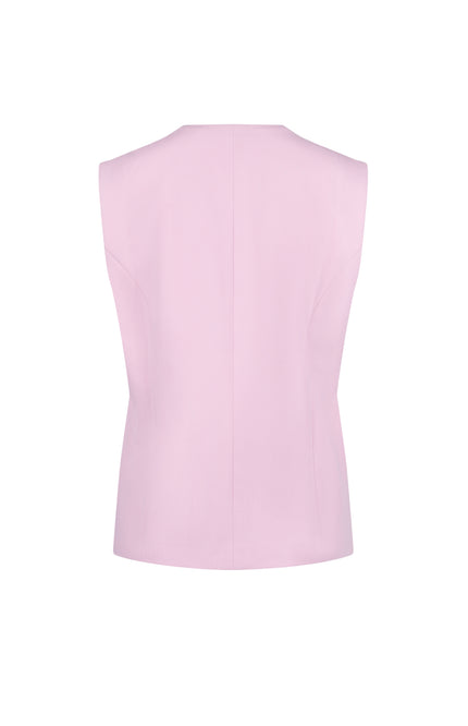 Nukus Gilet Julia Blush NKS08028 Stretchshop.nl