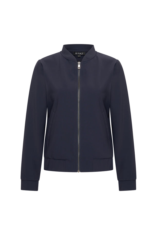 Bonded Travel Jacket Navy 202636