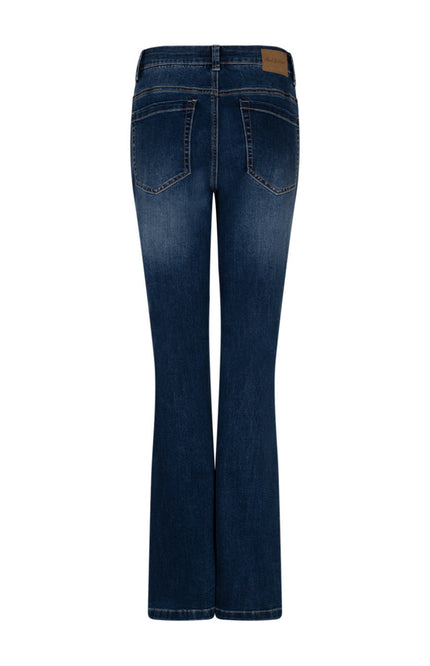 Broek Brielle Denim Dark Stone Used SRB5110 L33