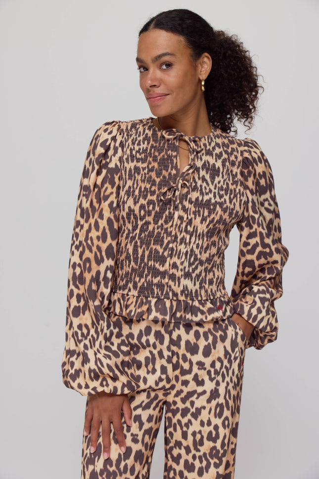 Blouse Elin Lexie Leopard AW25P608