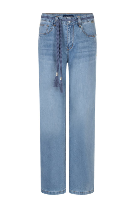 Broek Colette Belt Light Blue SRB4766 L31