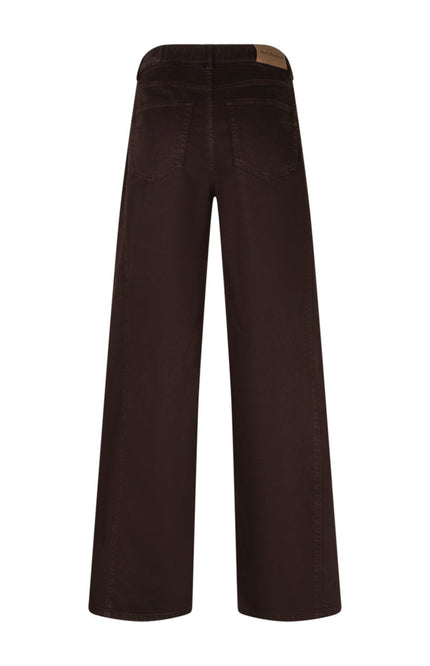 Broek Claudette Tencel Twill Espresso SRB5157 L33