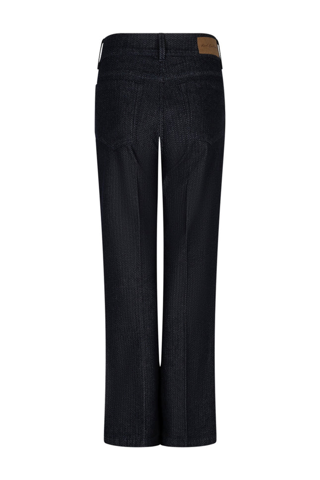 Broek Bibette Herringbone Dark Blue SRB5172 L33
