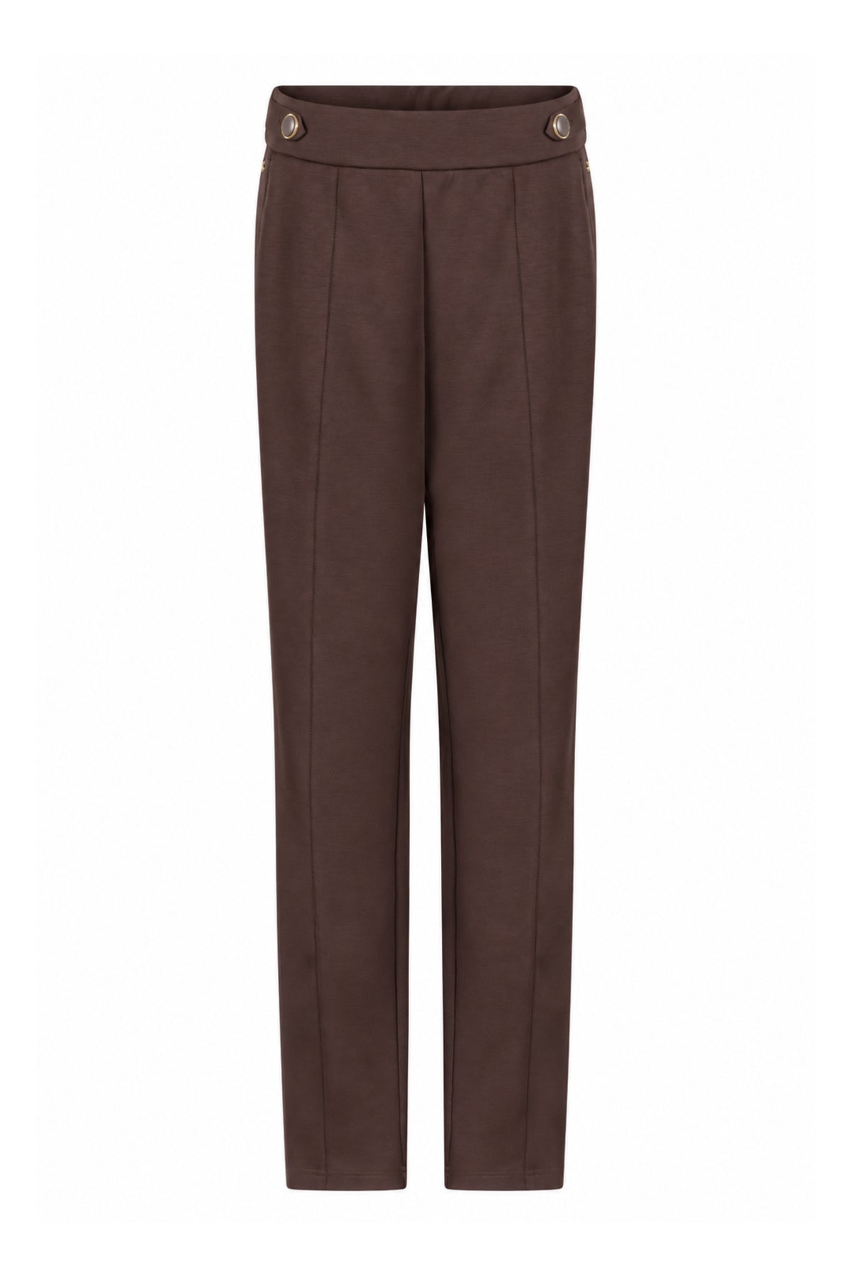Tramontana technische sweatbroek in cafe noir, casual stijl met comfortabele pasvorm en elastische taille.