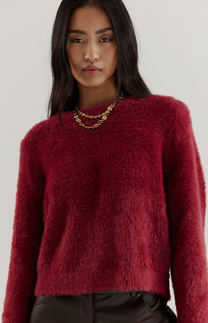 Sweater Nina Ruby Red AW25W502