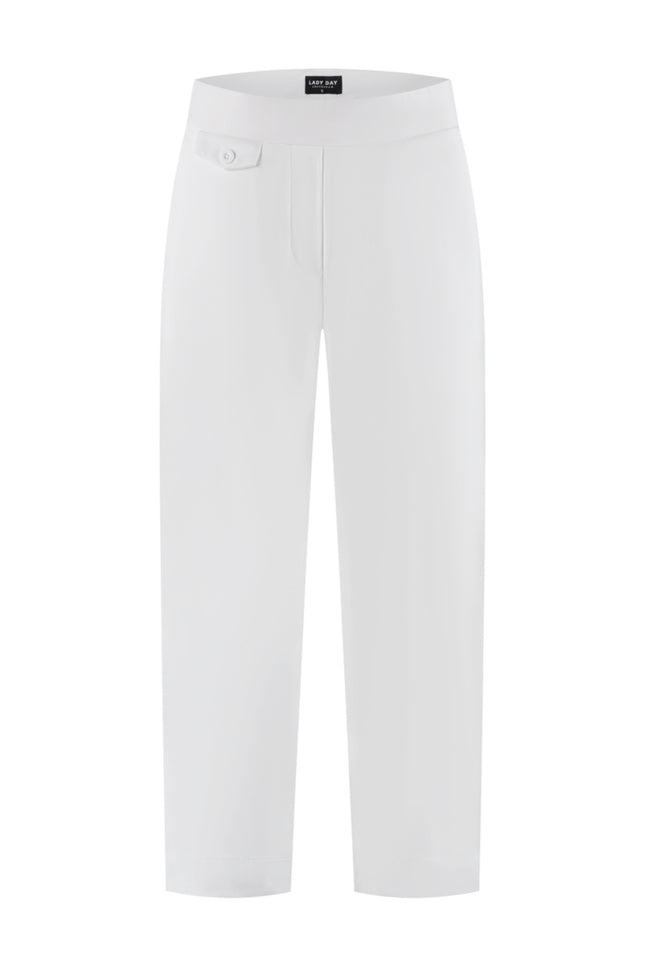 Lady Day Travel Broek Micky White L14.475.3302 Stretchshop.nl