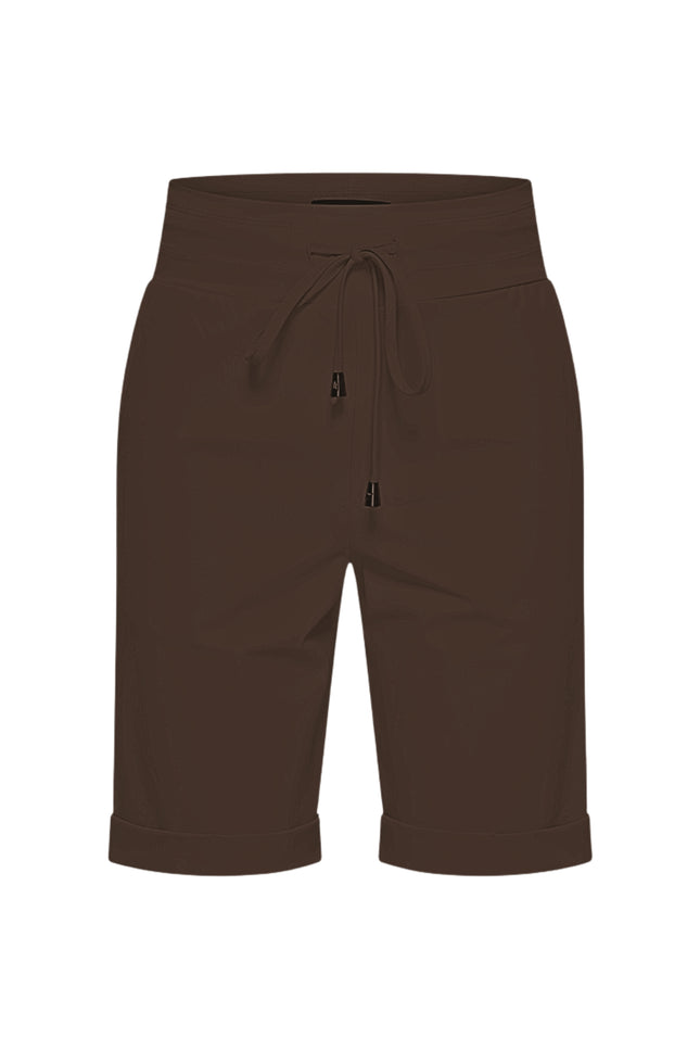 Mi Piace Travel Short Espresso 202423 Stretchshop.nl