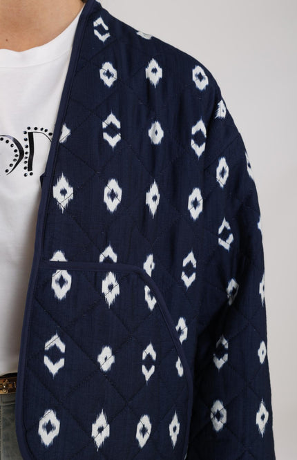 Nukus Vest Jolie Navy NKS05009 Stretchshop.nl