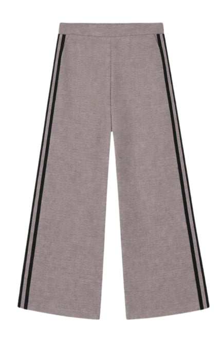 Elvira Casuals Broek Izzy Sand Striped Stretchshop.nl