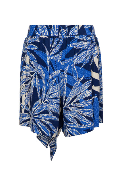 &Co woman Short Liara Blue Multi PA433 Stretchshop.nl