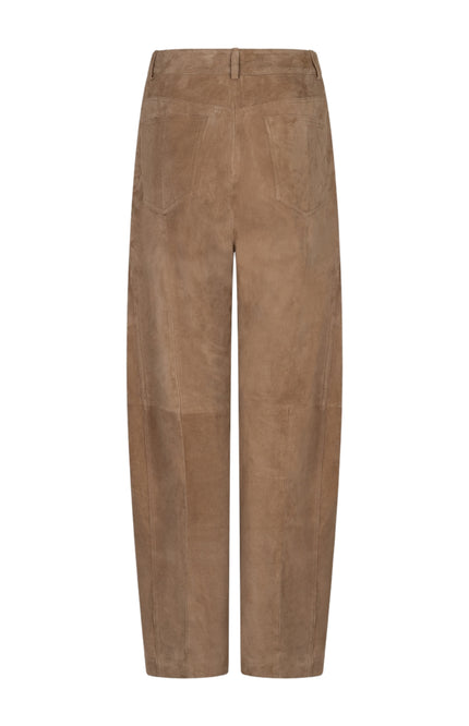 Ibana Broek Parla Suede Iced Coffee Stretchshop.nl