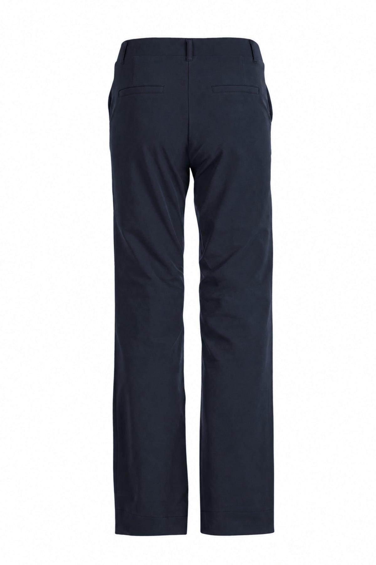 Brede blauwe reisbroek van Enjoy met wijde pijpen en indigo kleur, comfortabel en stijlvol voor reizen en casual dragen.
