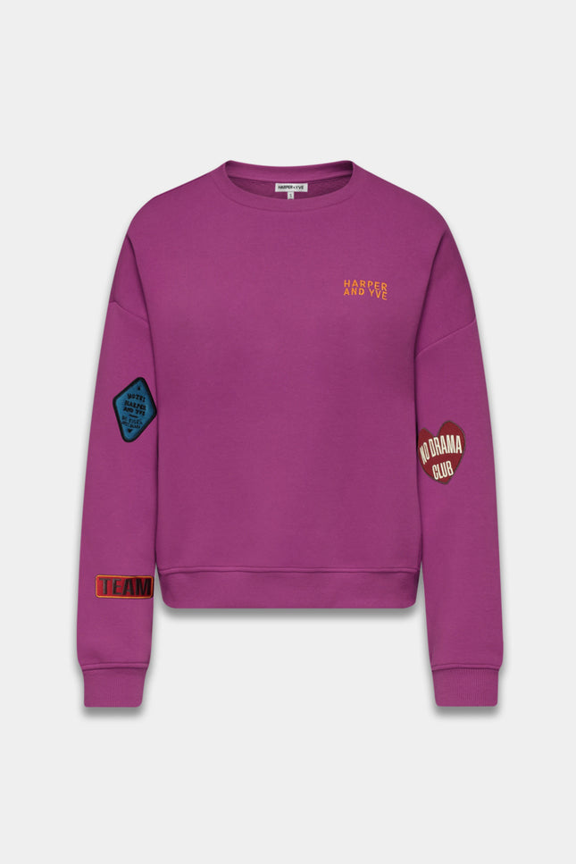 Sweater Patch Violet Dream AW25Y513