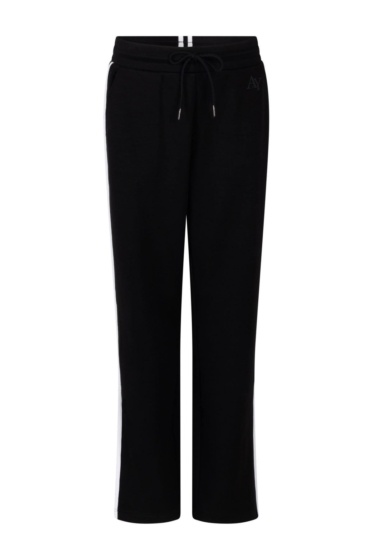 Zwarte dagelijkse broek van Ann & You, stijlvol en comfortabel, met een rechte pasvorm en subtiele details.