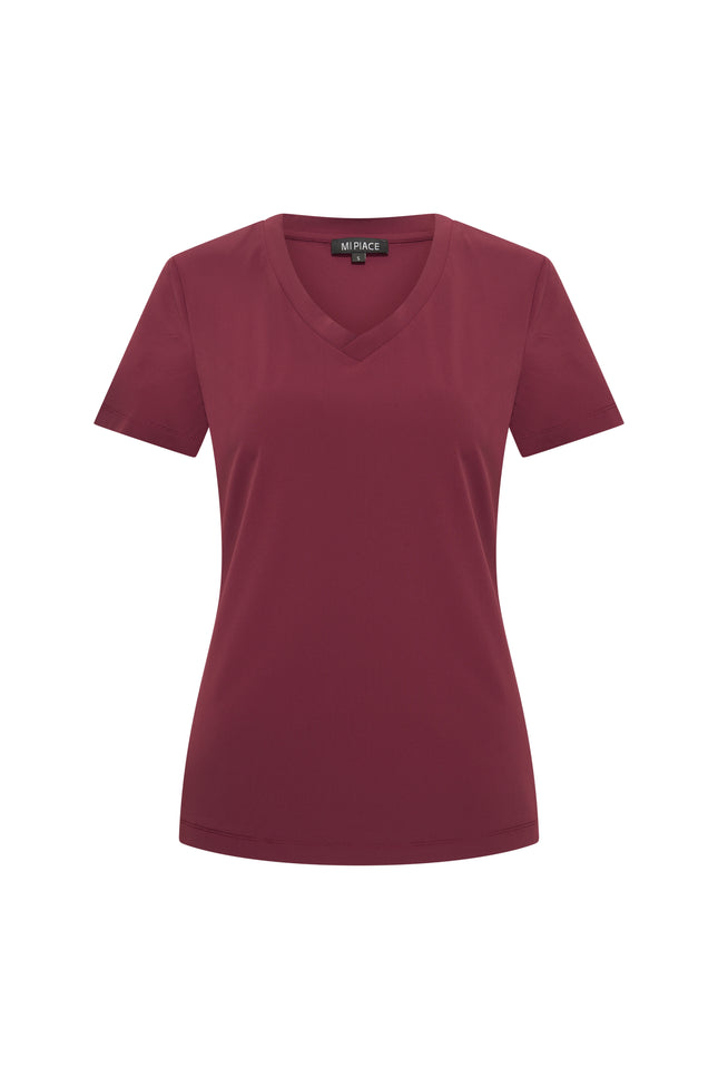 Travel Top Burgundy 202080