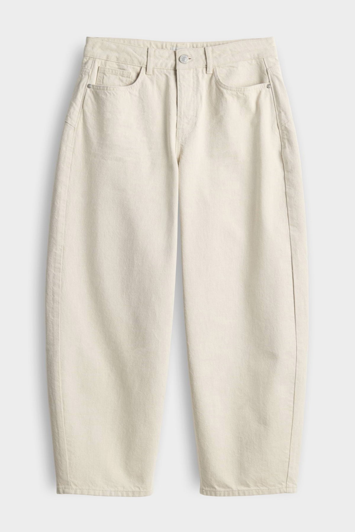 Lolah Natural Soft Cream L28 broek van Opus, licht gekleurde zachte damesbroek met comfortabele pasvorm en stijlvolle uitstraling.
