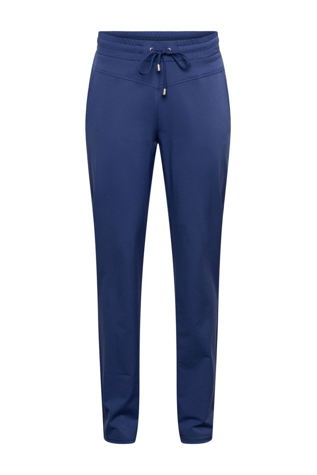 &Co woman Travel Broek Penny Blue PA100-2 Stretchshop.nl