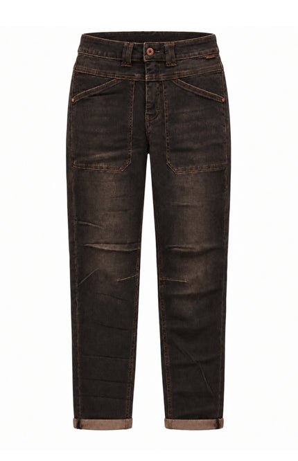 Broek Casey Overdye Brown Tinted SRB5174