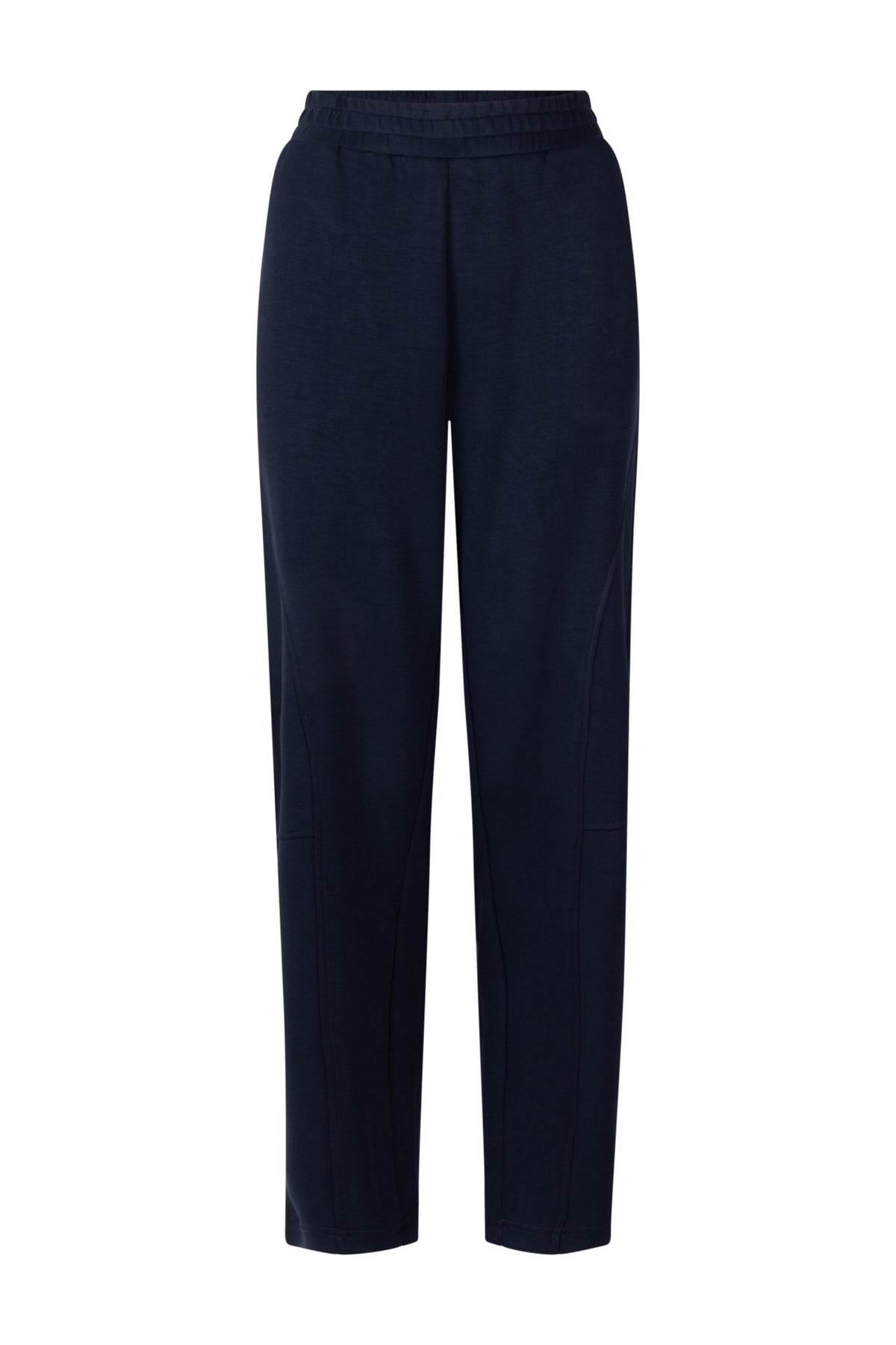 Zoso Jolie Navy broek, moderne pasvorm en donkerblauwe kleur, geschikt voor casual en formele gelegenheden.